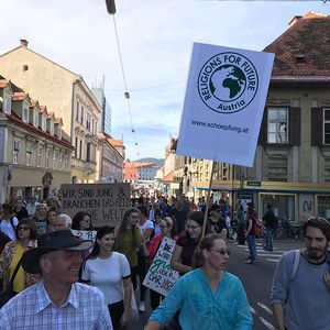 Klimastreik_religions for future_Graz